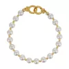 Перлинні наручники та поножі LOCKINK Pearl Handcuffs & Anklecuffs