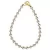 Перлинний нашийник з повідцем LOCKINK Pearl Collar & Leash Set