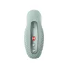 Накладной вибратор Fun Factory LAYA III sage green, эффект постукивания пальцем