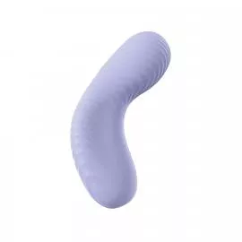 Накладной вибратор Fun Factory LAYA III soft violet, эффект постукивания пальцем - 3