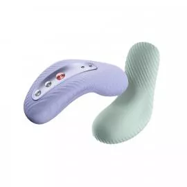 Накладной вибратор Fun Factory LAYA III soft violet, эффект постукивания пальцем - 6