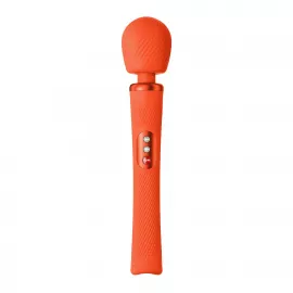 Вибромассажер Fun Factory VIM Vibrating Wand sunrise orange, супермощный и легкий, до 6 часов работы - 1