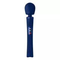Вибромассажер Fun Factory VIM Vibrating Wand midnight blue, супермощный и легкий, до 6 часов работы