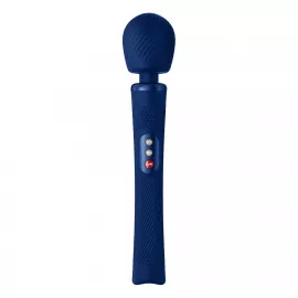 Вибромассажер Fun Factory VIM Vibrating Wand midnight blue, супермощный и легкий, до 6 часов работы - 1