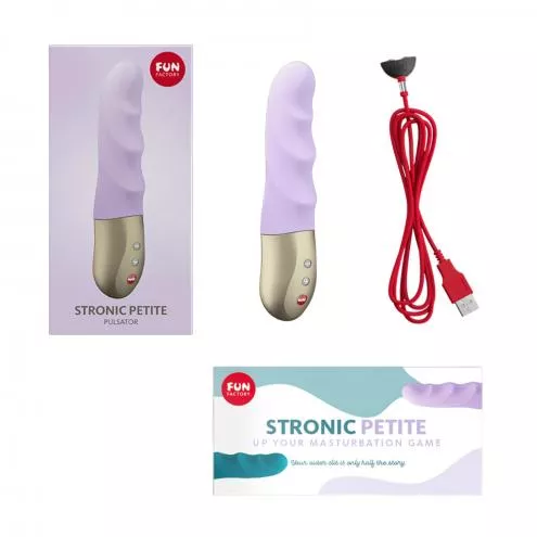Міні-пульсатор Fun Factory STRONIC PETITE pastel lilac, 8 режимів, підходить для початківців