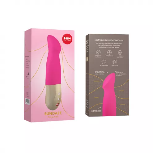 Вібратор-пульсатор Fun Factory SUNDAZE fuchsia pink