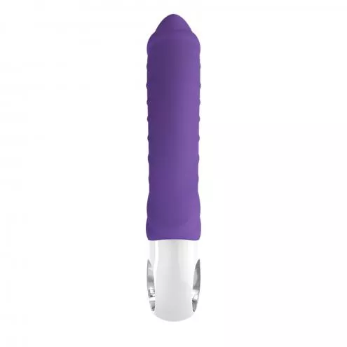 Вибратор для точки G Fun Factory TIGER violet, ребристый