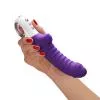 Вибратор для точки G Fun Factory TIGER violet, ребристый