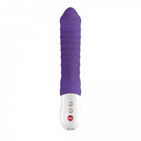 Вибратор для точки G Fun Factory TIGER violet, ребристый