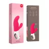 Вібратор-кролик Fun Factory MISS BI pink/white, 2 незалежні мотори, діаметр 4,2 см