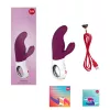 Вибратор-кролик Fun Factory MISS BI grape/white