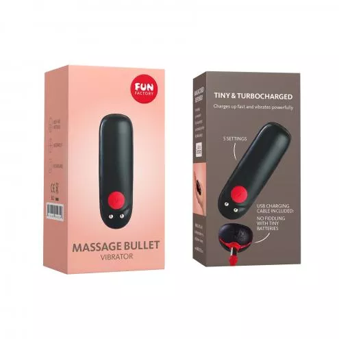 Вибропуля Fun Factory Massage BULLET, 3 скорости, 3 рисунка вибрации