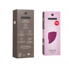 Менструальна чаша Fun Factory FUN CUP SIZE B, багаторазова - 3