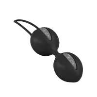 Вагинальные шарики Fun Factory SMARTBALLS DUO, черно-серые, 2 шт