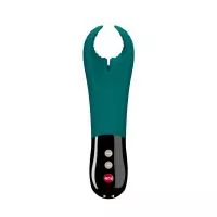 Вібратор для пеніса Fun Factory MANTA deep sea blue/black, підходить для парних ігор