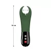 Вібратор для пеніса Fun Factory MANTA moss green/black, підходить для парних ігор