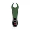 Вібратор для пеніса Fun Factory MANTA moss green/black, підходить для парних ігор