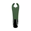 Вібратор для пеніса Fun Factory MANTA moss green/black, підходить для парних ігор
