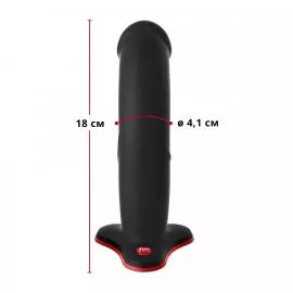 Фаллоимитатор Fun Factory THE BOSS STUB, черный, реалистичная текстура - 3
