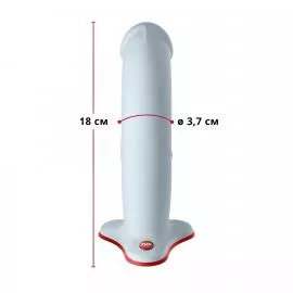 Фаллоимитатор Fun Factory THE BOSS STUB, нежно-голубой, реалистичная текстура - 3