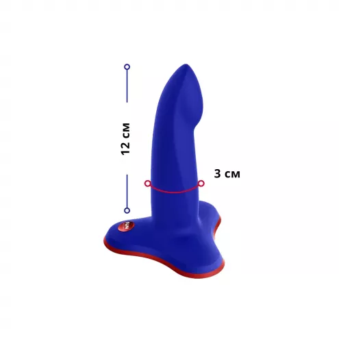 Фаллоимитатор Fun Factory LIMBA FLEX S, синий
