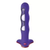 Фаллоимитатор Fun Factory BOUNCER, фиолетовый, шарики внутри