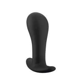 Анальная пробка Fun Factory BOOTIE M, черная, диаметр 3,3 см, тонкий ограничитель - 4