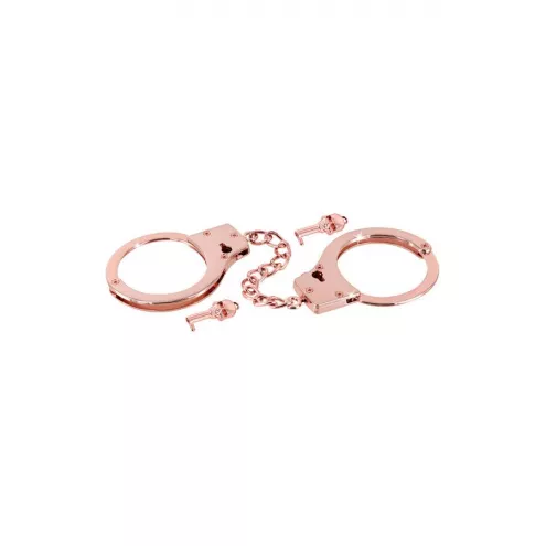 Наручники Fetish Tentation Premium Chick wrist cuffs in rose-gold metal