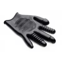 Перчатка с разными текстурами Master Series Pleasure Poker Textured Glove