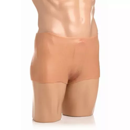 Накладная вагина Master Series Silicone Vagina + Butt Panties - Large