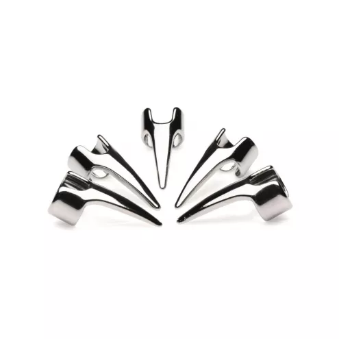 Набор колец с когтями Master Series Five-Piece Sensation Claw Rings - Silver