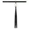 Нашийник з флоггером Rosy Gold - Collar with Flogger - Black