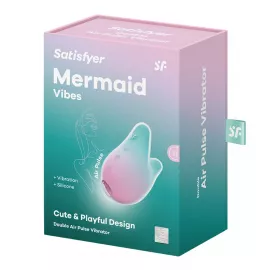 Вакуумный клиторальный стимулятор Satisfyer Mermaid Vibes Mint/Pink - 2