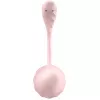 Віброяйце Satisfyer Ribbed Petal Connect App Rose