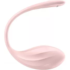 Віброяйце Satisfyer Ribbed Petal Connect App Rose - 4