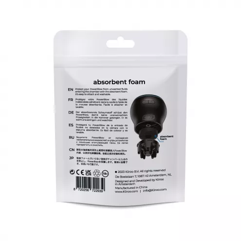 Поглинаюча губка Kiiroo Powerblow Absorbent Foam 5 шт