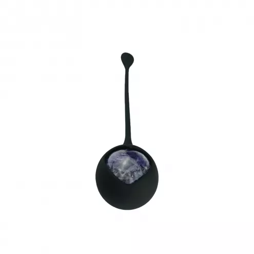 Вагинальные шарики Adrien Lastic Harmony Stones, полудрагоценные камни, 2 держателя