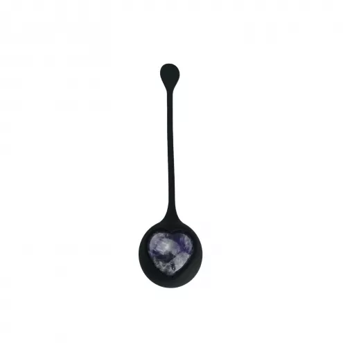 Вагинальные шарики Adrien Lastic Harmony Stones, полудрагоценные камни, 2 держателя