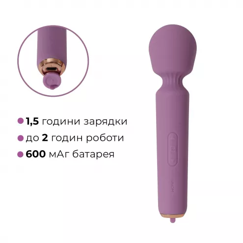 Інтерактивний міні-вібромасажер Svakom Mini Emma Neo, 5+1 режим, 10 рівнів інтенсивності