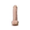 Фалоімітатор SilexD Vetus Real Skin Flesh (8in MODEL 1) суперсофт-силікон+Silexpan