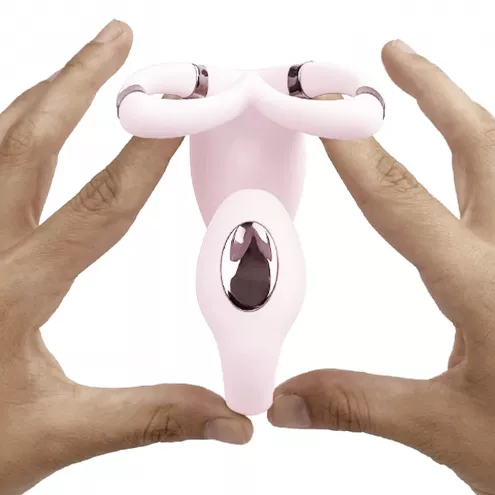Смарт-вибратор для пар Adrien Lastic Venus + APP, двойной