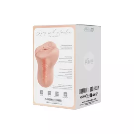 Мастурбатор-вагіна Alive Amelia Super Realistic Masturbator S Flesh, реалістичний канал - 7
