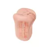 Мастурбатор-вагина + попка Alive Lola Super Realistic Masturbator L Flesh, два канала, реалистик