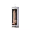 Фалоімітатор SilexD Johnny Real Skin Flesh (7in MODEL 1), суперсофт-силікон+Silexpan