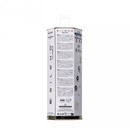 Фалоімітатор SilexD Johnny Real Skin Flesh (7in MODEL 1), суперсофт-силікон+Silexpan