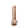 Фалоімітатор SilexD Tomas Real Skin Flesh (9in MODEL 1), суперсофт-силікон+Silexpan