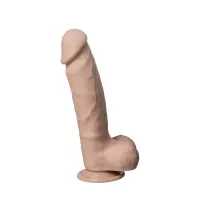 Фалоімітатор SilexD Tomas Real Skin Flesh (9in MODEL 1), суперсофт-силікон+Silexpan