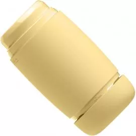 Мастурбатор TENGA PUFFY Custard Yellow, ультрамягкий материал, многоразовый, сквозной - 4