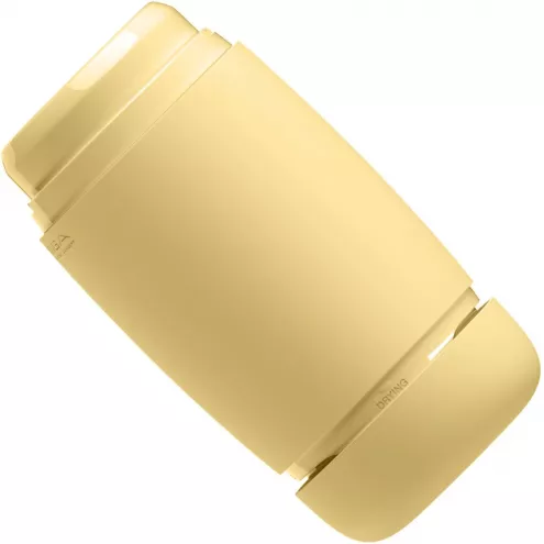 Мастурбатор TENGA PUFFY Custard Yellow, ультрам'який матеріал, багаторазовий, наскрізний