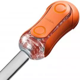 Мастурбатор Tenga Flip Orb - Sunset Orange, зі змінним стиском, зі стимулюючими кульками всередині - 6